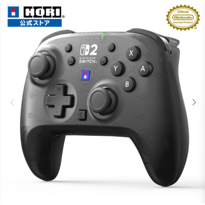 HORI TURBO 無線藍牙控制器(兼容Switch2)(霧黑色)