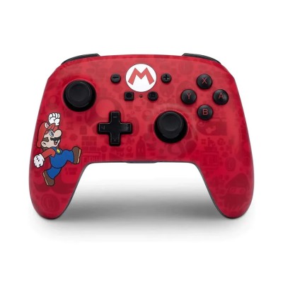 PowerA Enhanced Wireless Controller for Nintendo Switch 無線 遊戲機手制 (Here We Go Mario)