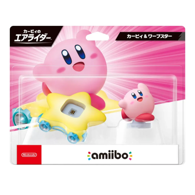 預購 amiibo 卡比＆傳送之星（卡比的馭天飛行者系列）