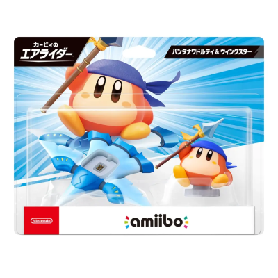 預購 amiibo 頭巾瓦豆魯迪＆羽翼之星（卡比的馭天飛行者系列）