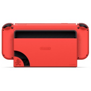 Nintendo Switch 遊戲主機 (OLED款式) (瑪利歐亮麗紅)