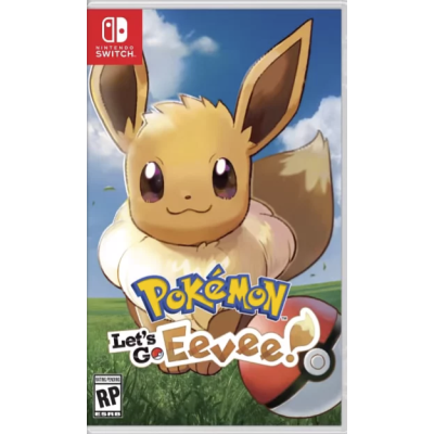 NS《精靈寶可夢 Let's Go!伊布!》Pokemon Let's Go!Eevee!