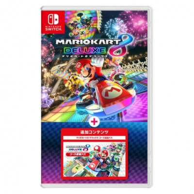 NS《瑪利歐賽車 8 豪華版 + 新增賽道通行證》Mario Kart 8 Deluxe With Booster Course Pass DLC