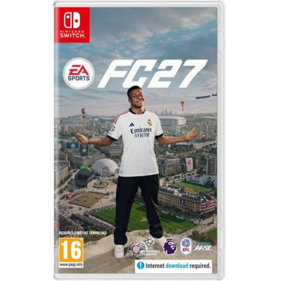預購 NS《EA SPORTS FC 27》(亞洲盒裝版)