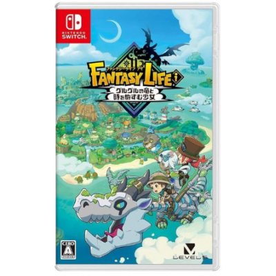 預購 NS Fantasy Life i: The Girl Who Steals Time 奇幻生活i: 轉圈圈的龍和偷取時間的少女 (實體日版）